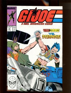 G.I. Joe A Real American Hero #81 - WE COMBINE SHIPPING! (9.0) 1988