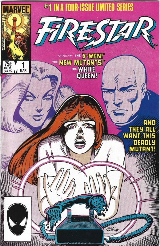 Firestar #1 through 4 (1986)