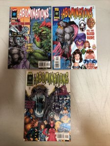 The Abominations (1997) #1 2 3 (NM) Complete Set characters from the Hulk