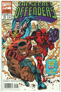 Secret Defenders #15, 16, 17 (1994) Complete Strange Changes storyline, Deadpool