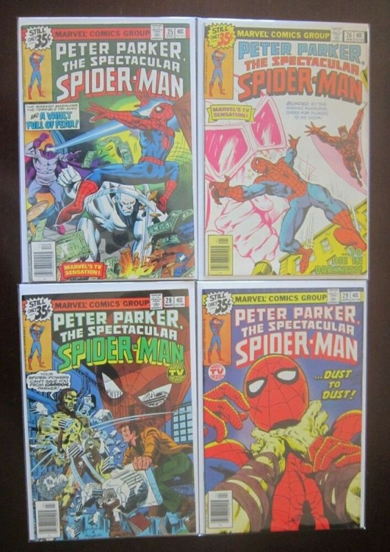 Parker Spider-Man comic lot: #2-45 all 39 different books avg 5.0 (1977-80)