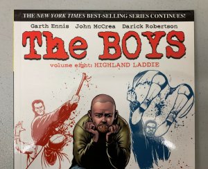 The Boys Vol. 8 Highland Laddie Paperback 2011 Signed Darick Robertson 