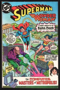 Superman and Wonder Woman 1982-Computer Masters of Metropolis!-promo comic