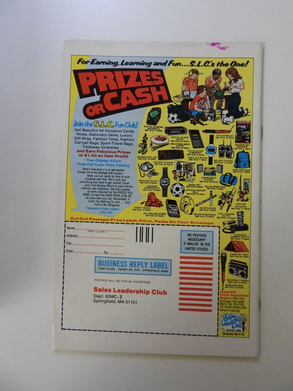 Marvel Super Hero Contest of Champions #1 (1982) FN/VF condition