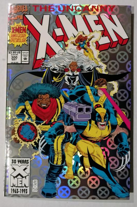 Uncanny X-MEN #201 (1st Baby Cable!!) and #300, Foil cover anniversary!