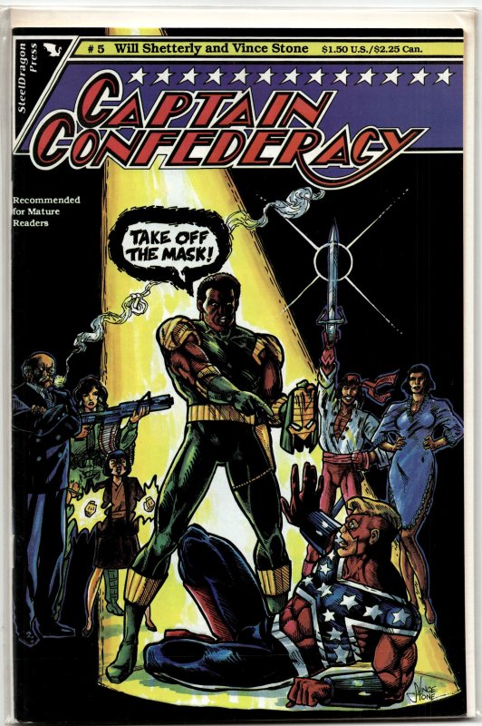 Captain Confederacy #5 (1987) Captain Confederacy