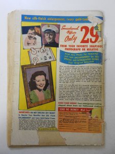 Detective Comics #162 (1950) FR/GD 3 in cumulative spine split, cover detached