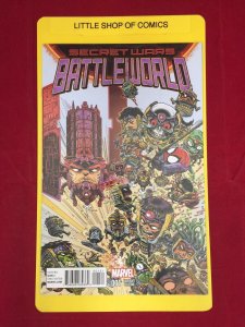 Secret Wars Battleworld #1 1:25 Stokoe Variant NM Dr Strange Possesses Punisher