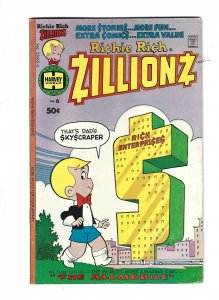 Richie Rich Zillionz #6 (1977) b6