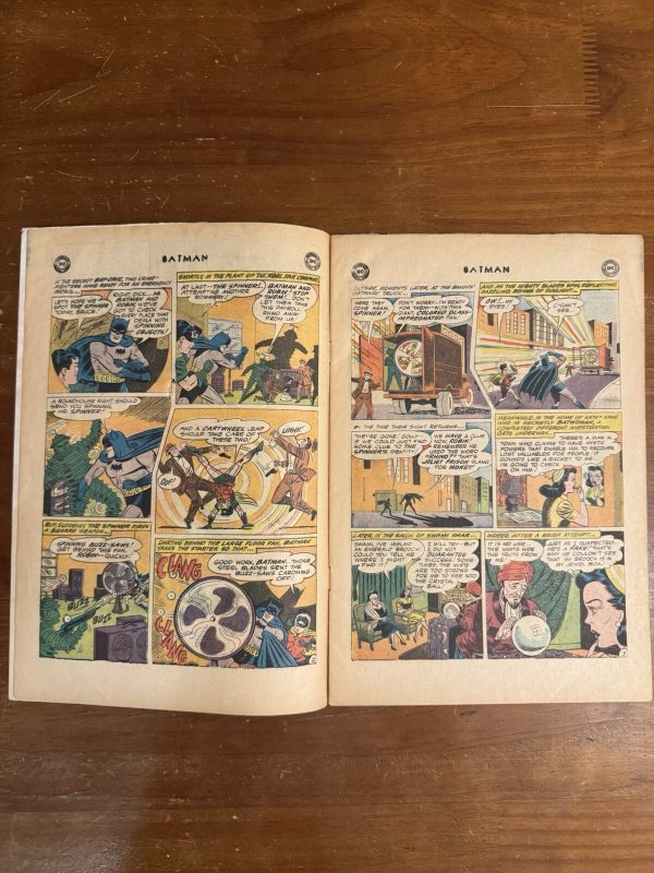 Batman #129 (DC Comics 1960) [GD/VG] “Web Of The Spinner” ? Robin Origin Retold