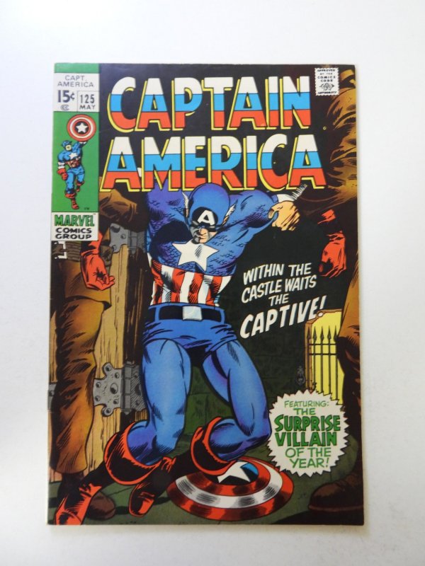 Captain America #125 (1970) VF condition