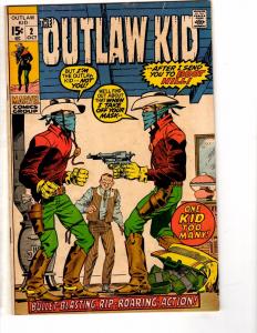 The Outlaw Kid # 2 VG/FN Marvel Western Series Comic Book Silver Age CD1