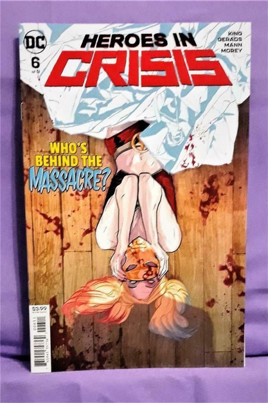 Tom King HEROES IN CRISIS #1 - 9 Clay Mann Plus Flash Annual #2 (DC, 2019)!