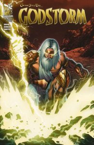Grimm Fairy Tales presents Godstorm #1A VF/NM ; Zenescope