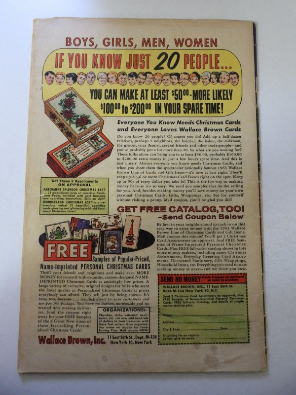 Strange Tales #113 (1963) VG- Condition 1 Spine Split