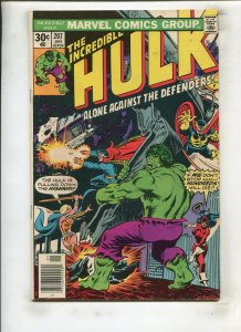 HULK #207 (8.0) NEWSSTAND!! 1977