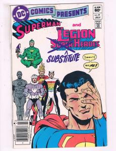 DC Comics Presents Superman & The Legion Of Superheroes #59 VF DC Comics DE20