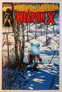 Marvel Comics Presents #77 (9.0, 1991) 1st App of Weapon X