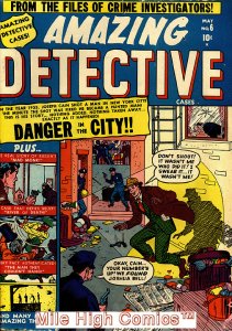 AMAZING DETECTIVE CASES (MARVEL ATLAS) (1950 Series) #6 Fair Comics Book