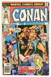 Conan the Barbarian #67 John Buscema FN-