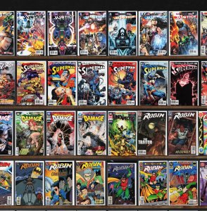 Huge Lot 150+ Comics with Impulse, Robin, Justice League, The Flash & More!