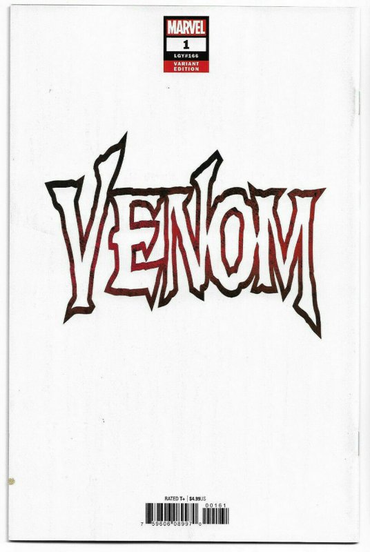 VENOM#1 NM 2018 1 FOR 100 VIRGIN VARIANT MARVEL COMICS