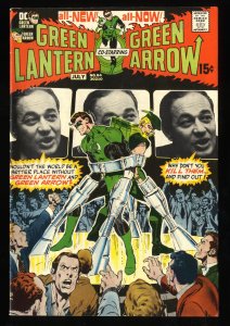 Green Lantern #84 FN 6.0 White Pages Neal Adams Cover/Art!