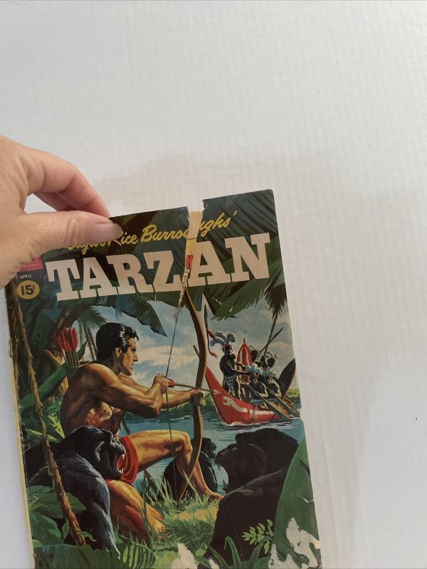 Edgar Rice Burrough’s Tarzan #123 1961 Dell