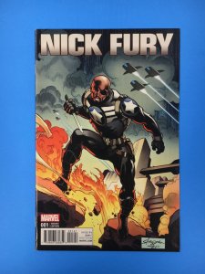 Nick Fury #1 Larry Stroman Variant (2017)