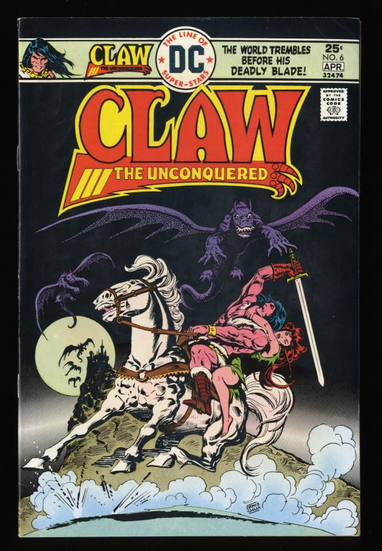 Claw the Unconquered #6 FN/VF 7.0