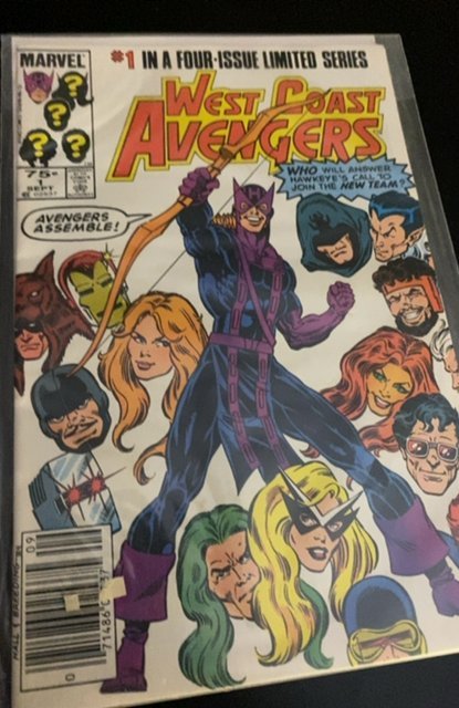 West Coast Avengers #1 (1984) Limited Series Key  VF