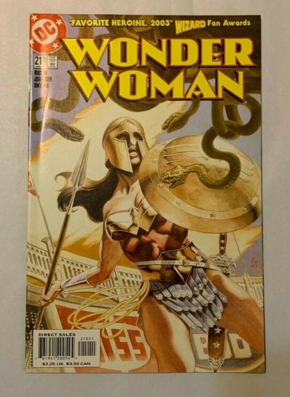 WONDER WOMAN # 210 NM DC COMICS 2005 2ND SERIES GREG RUCKA J.G. JONES