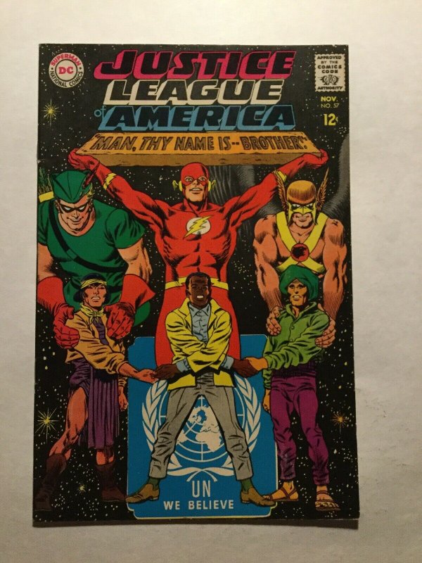 Justice League Of America 57 Fine Fn 6.0 Dc Comics