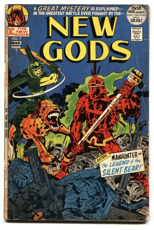 NEW GODS #7 1st appearance of Steppenwolf  1972 DC