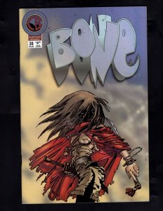 BONE #38 Frank Miller Variant (2000)  WHITE PAGES / ID#770