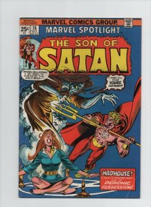 Marvel Spotlight #18 - Son Of Satan Madhouse! - (Grade 4.5) 1974