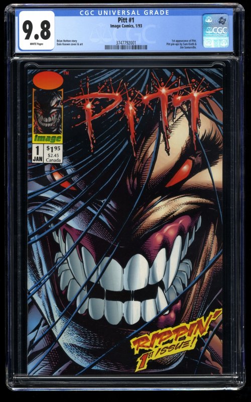 Pitt #1 CGC NM/M 9.8 White Pages