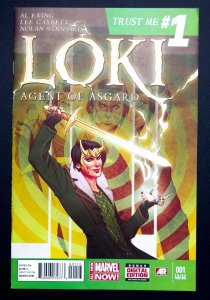 Loki: Agent of Asgard #1 (2014) -  [KEY] 1st Issue- Loki turns good - NM