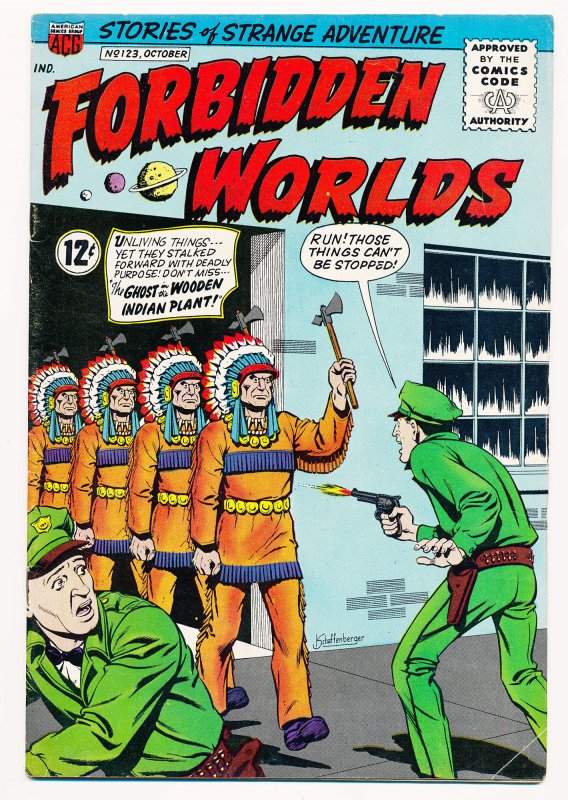 Forbidden Worlds (1952 ACG) #123 VG/FN