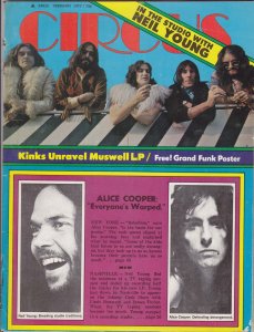 Circus Magazine (Vol. 6) #4 POOR ; Circus | low grade comic Cover Detached Grand