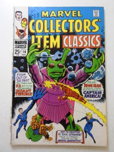 Marvel Collectors' Item Classics #18 (1968) Solid VG Condition!