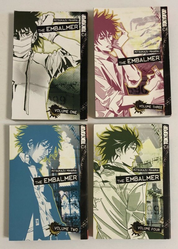 Mitsukazu Mihara: The Embalmer MANGA Vol 1-4 TPB English Trade Paperback Lot 