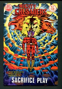 Mighty Crusaders #5 (8.0 VFN)  Rich Buckle Cover / January 1984
