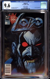 Lobo #1 (1990) CGC 9.6 NEWSSTAND EDITION