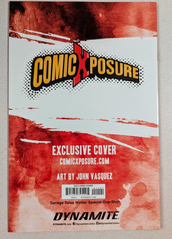 Vampirella Savage Tales Winter 1 NM John Vasquez Exclusive Virgin Variant