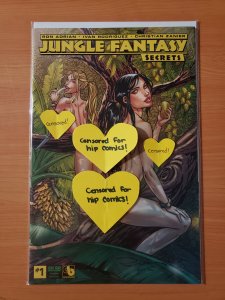 Jungle Fantasy Secrets #1 Forbidden Fruit Nude Variant Cover