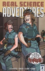Real Science Adventures Flying She-Devils #2 (Of 6) Comic Book 2017 - IDW