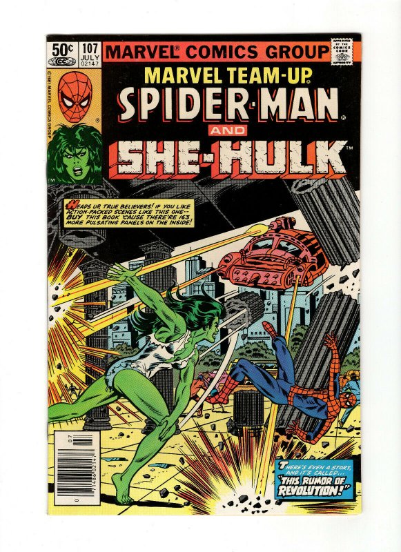 Marvel Team-Up #106 & #107 (Marvel Comics, 1981) 