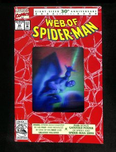Web of Spider-Man #90 Hologram Cover!