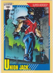1991 Marvel Universe #24 Union Jack